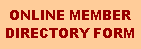 Member Directory Form Member Directory Form