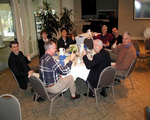 Rotarians at work!
