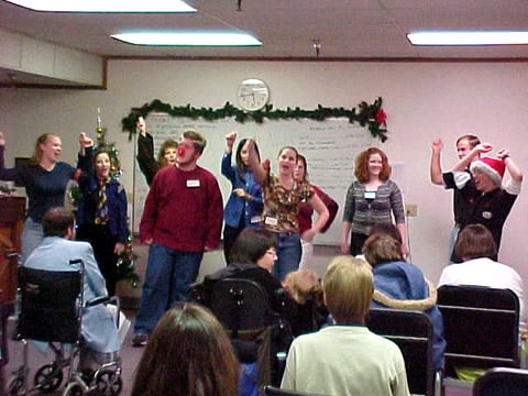 Rotarians at work!