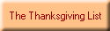 The Thanksgiving List