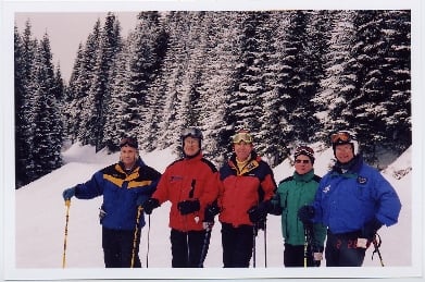Skiing
