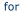  for 