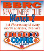 BBRC New Member Club—check the calendar! 