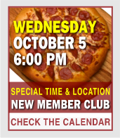 Third Thursday Social—check the calendar!