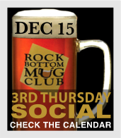 Third Thursday Social—check the calendar!